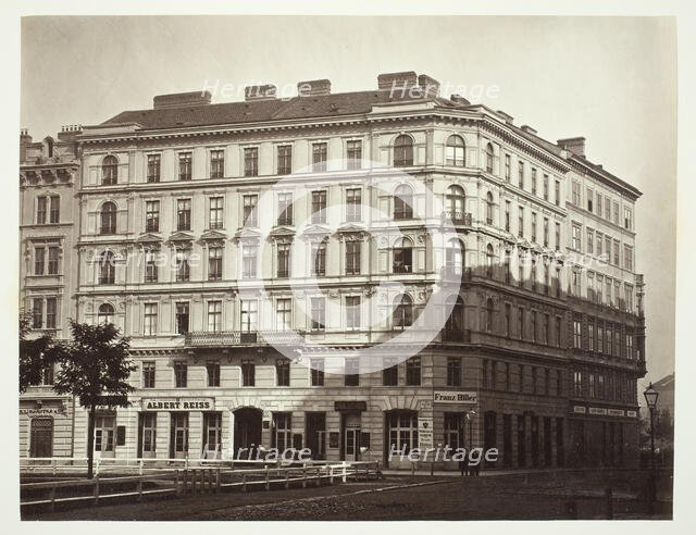 Rudolfs Platz No. 6, Zinshaus des Freyherrn J. von Mayer, 1860s. Creator: Unknown.