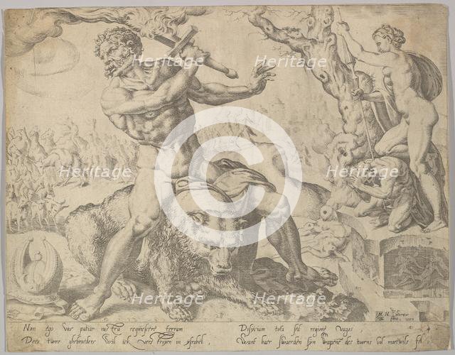 Levi, from the series The Twelve Patriarchs, 1550. Creator: Dirck Volkertsen Coornhert.