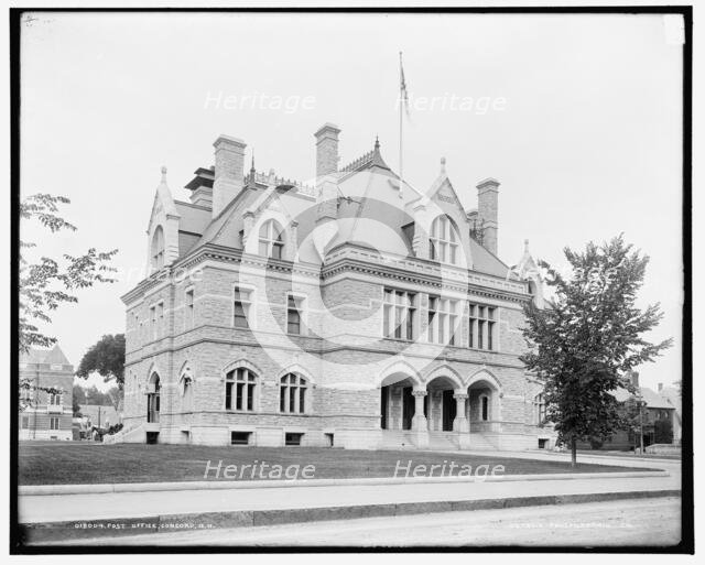 Post Office, Concord, N.H., between 1900 and 1906. Creator: Unknown.