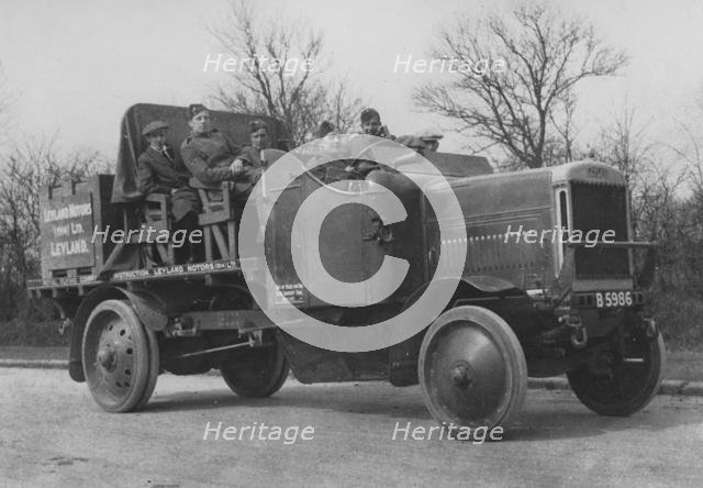 1917 Leyland RAF type 3 ton. Creator: Unknown.
