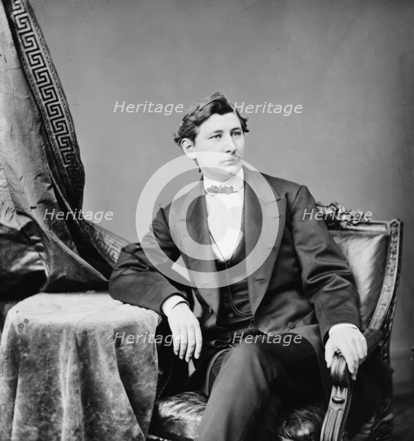 George Alfred Townsend, between 1860 and 1875. Creator: Mathew Brady.