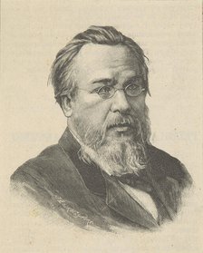 Portrait of Doctor Sergey Petrovich Botkin (1832-1889), c. 1880. Creator: Loskoczynski, Jozef (1857-1928).