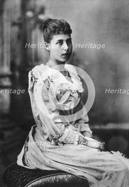 Alice Maud Mary, Grand Duchess of Hesse-Darmstadt, c1860s. Artist: Unknown