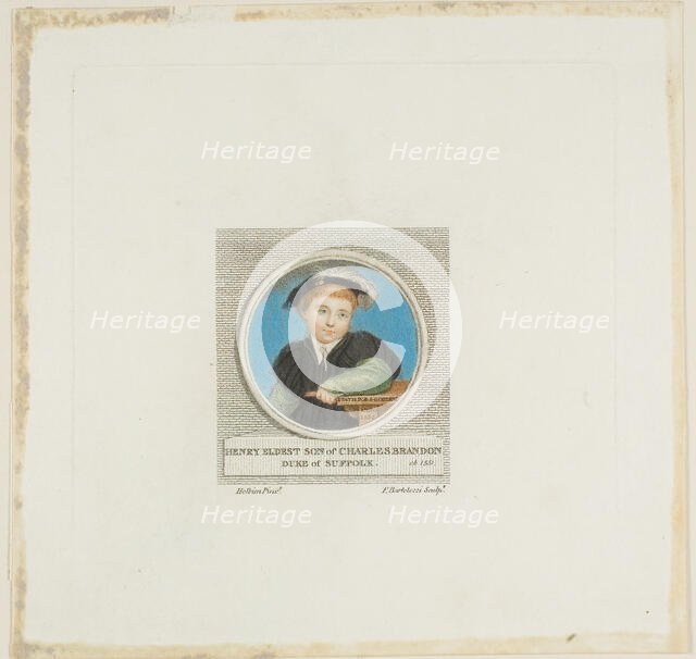 Henry Brandon, published March 26, 1798. Creator: Francesco Bartolozzi.