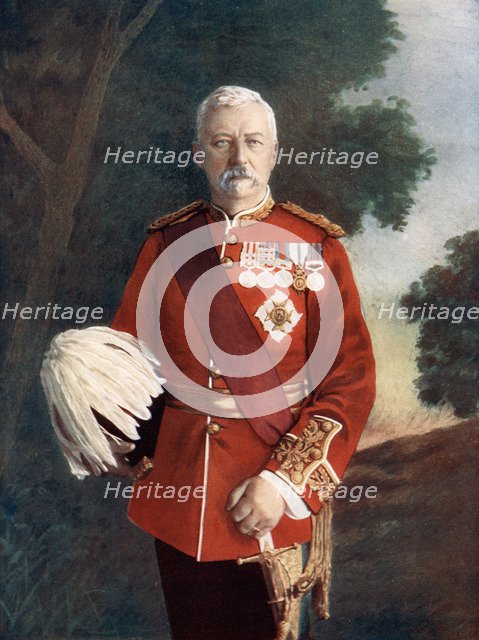 Lieutenant General Sir Robert Low, 1900. Artist: Elliott & Fry