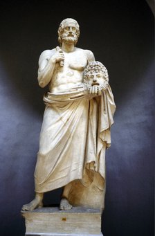 Euripedes, Ancient Greek tragedian. Artist: Unknown