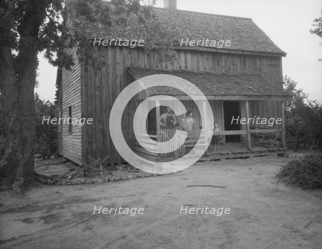 Tenant family...who are rural rehabilitation clients, Greene County, Georgia, 1937. Creator: Dorothea Lange.