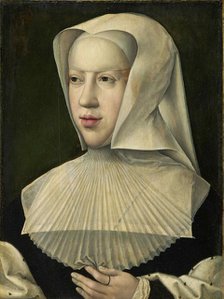 Portrait of Margaret of Austria (1480-1530). Creator: Orley, Bernaert, van (1488-1541).
