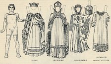 'The Gallery of Historic Costume: The Dresses Worn in the Days of Richard I', c1934. Artist: Unknown.