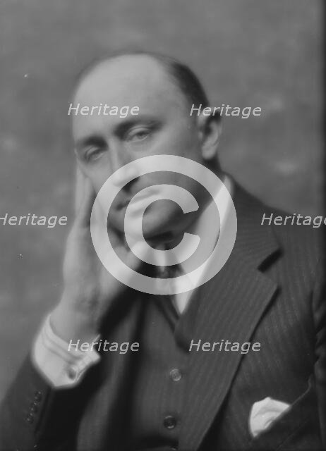Aitken, Harry E., Mr., portrait photograph, ca. 1914. Creator: Arnold Genthe.