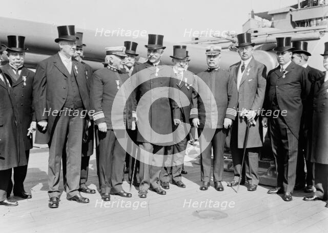 Rudder, Osterhaus, Barry G.T. Wilson, Hill, Smith, Waldo, between c1910 and c1915. Creator: Bain News Service.