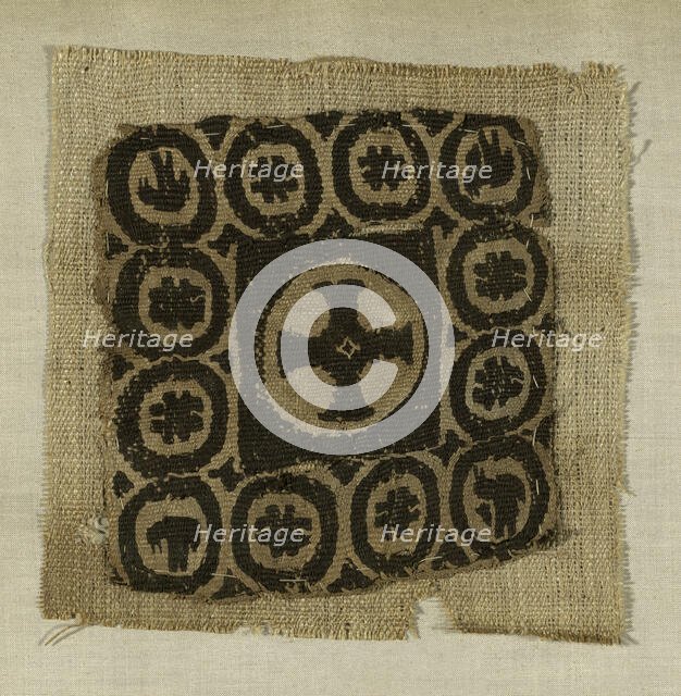 Panel, Egypt, Roman period (30 B.C.- 641 A.D.), 5th/6th century. Creator: Unknown.