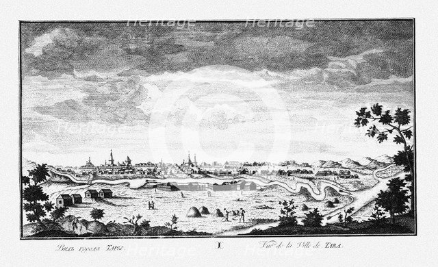 View of Tara, ca 1735. Artist: Lürsenius, Johann Wilhelm (1704-1771)