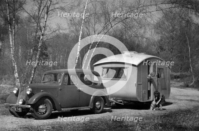 1936 Austin Light 12-4 Ascot saloon . Creator: Unknown.
