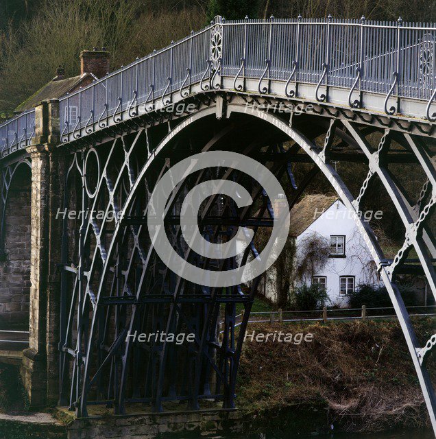 The Iron Bridge, Ironbridge, Shropshire, c2000s. Artist: Historic England Staff Photographer.