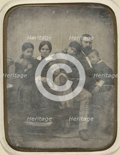 Jean-François Millet and his Family, 1854.