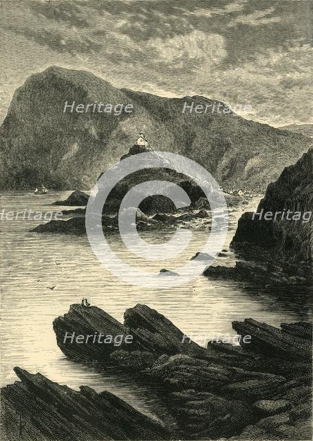 'Ilfracombe - View from the Rocks at the Base of the Capstone', 1898. Creator: Unknown.