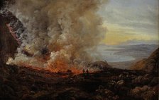 The Eruption of Vesuvius, 1820. Creator: Johan Christian Dahl.