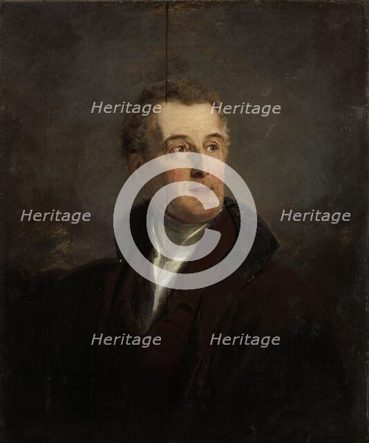 Portrait Study of Arthur Wellesley, Duke of Wellington, 1821. Creator: Nicolaas Pieneman.