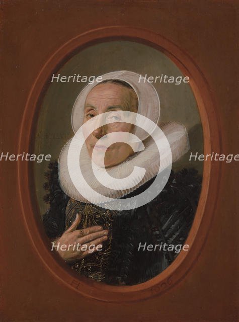 Anna van der Aar (born 1576/77, died after 1626), 1626. Creator: Frans Hals.