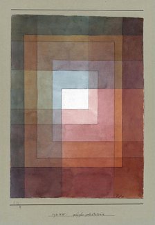 Polyphon gefasstes Weiss (Blanc polyphoniquement serti), 1930. Creator: Klee, Paul (1879-1940).