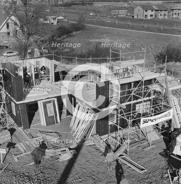 Future Home 2000, Coleshill Place, Bradwell Common, Bradwell, Milton Keynes, 03/02/1981. Creator: John Laing plc.