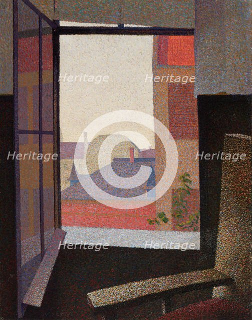 View from the Window, 1930. Creator: Arthur Segal.