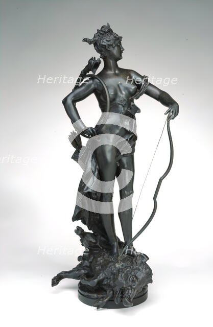 Diana Victorious, 1885/cast 1888-1889. Creator: Albert Ernest Carrier de Belleuse.