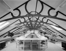 Mezzanine floor in the roof space of the former Gifford Fox lace factory, Chard, Somerset, 1999. Artist: EH/RCHME staff photographer
