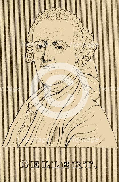'Gellert', (1715- 1769), 1830. Creator: Unknown.