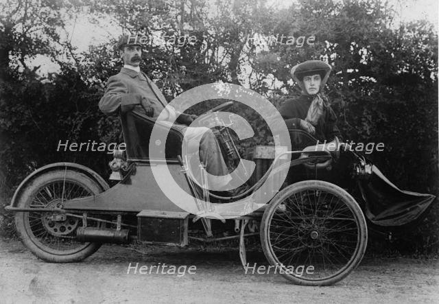 1905 Singer Tricar. Creator: Unknown.