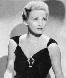 Madeleine Carroll, British film actress, 1934-1935. Artist: Unknown