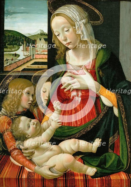 The Madonna and child , Third Quarter of 15th century. Creator: Mainardi, Bastiano (ca 1460-1513).