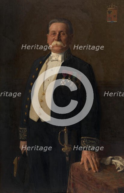 Justin Peeters-Lacroix, 1913. Creator: Edouard De Jans.