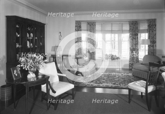Guido R. Rahr, residence in Manitowoc, Wisconsin, 1945. Creator: Gottscho-Schleisner, Inc.