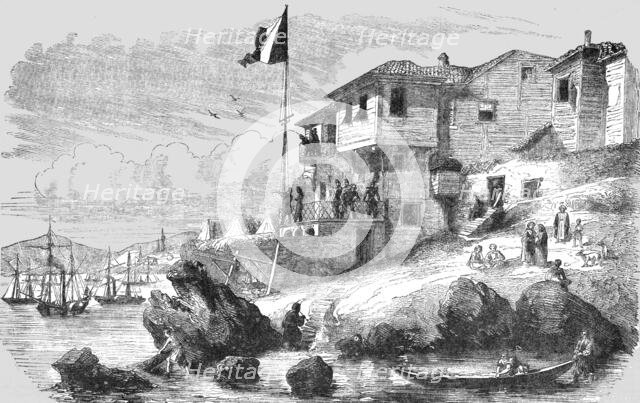 'Head-Quarters of Marshal Arnaud at Gallipoli', 1854. Creator: Unknown.