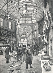 'Leadenhall Market', 1891. Artist: William Luker.