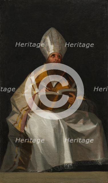 Saint Ambrose, c. 1796-1799. Creator: Francisco de Goya (Spanish, 1746-1828).