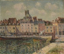 Le Quai Duquesne à Dieppe , 1903. Creator: Loiseau, Gustave (1865-1935).
