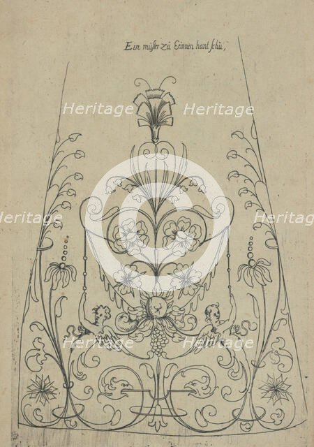 New Modelbüch (Page 15v), 1615. Creator: Andreas Bretschneider.