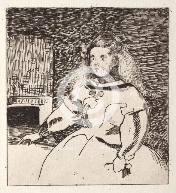 Linfante Marguerite. Creator: Edouard Manet (French, 1832-1883).