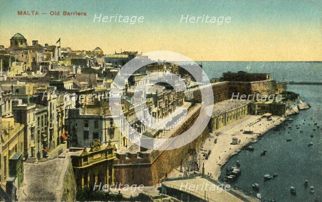 'Malta - Old Barriera', c1918-c1939. Creator: Unknown.
