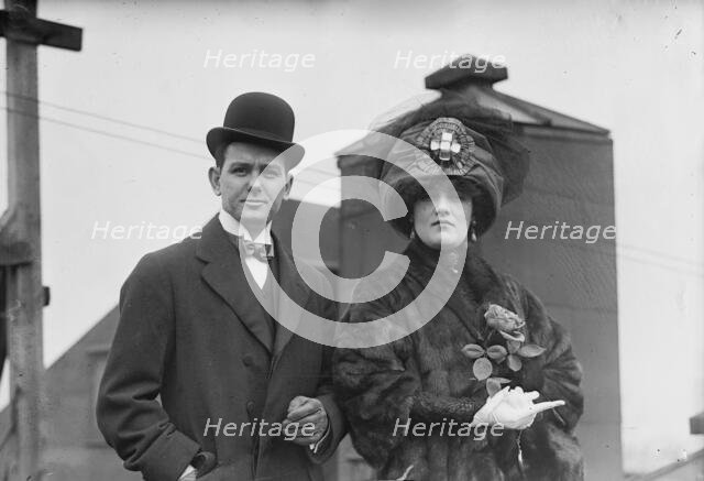 Mr. and Mrs. Donald Briant, 1910. Creator: Bain News Service.