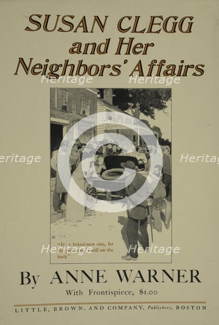 Susan Clegg and her neighbor's affairs, c1895 - 1911. Creator: Unknown.