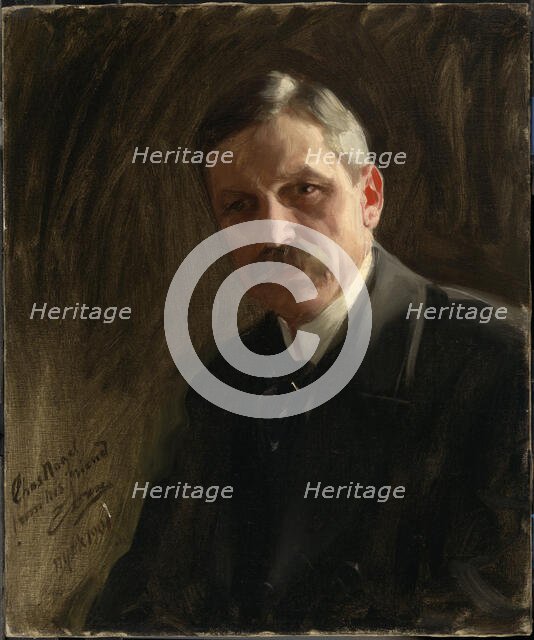 Charles Nagel, 1901. Creator: Anders Leonard Zorn.