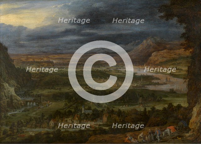 Landscape, c1600s. Creator: Jan Brueghel the Elder.