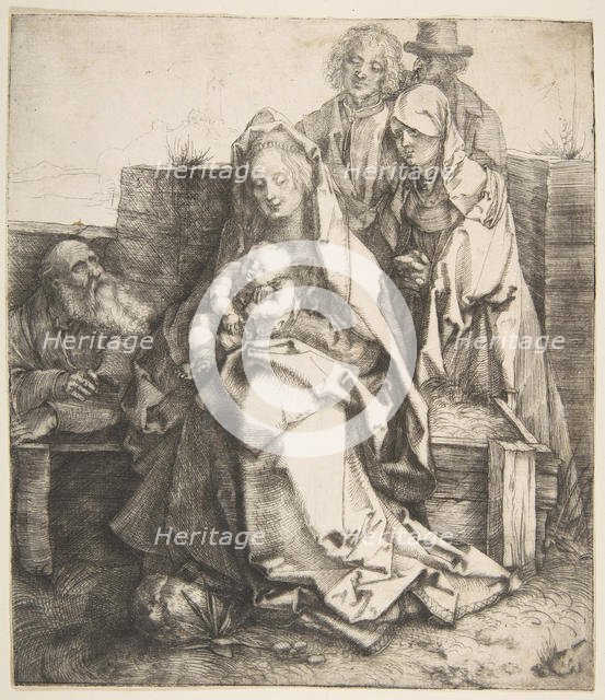 The Holy Family, 1512-13. Creator: Albrecht Durer.