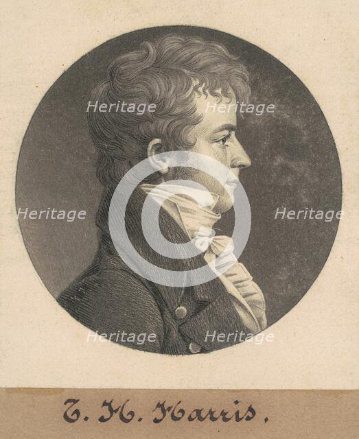 Robert Gamble, Jr., c. 1808. Creator: Charles Balthazar Julien Févret de Saint-Mémin.