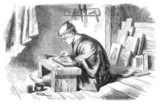 A Japanese wood-engraver, 1864. Creator: Unknown.