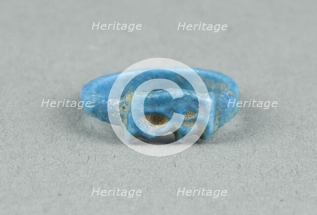 Eye of Horus (Wedjat) Finger Ring, Egypt, New Kingdom, late Dynasty 18 (about 1325 BCE). Creator: Unknown.